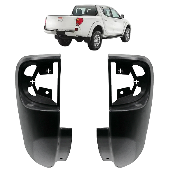 Par Ponteira Polaina Traseira L200 Triton 2008 09 10 11 12 13 14 15 2016