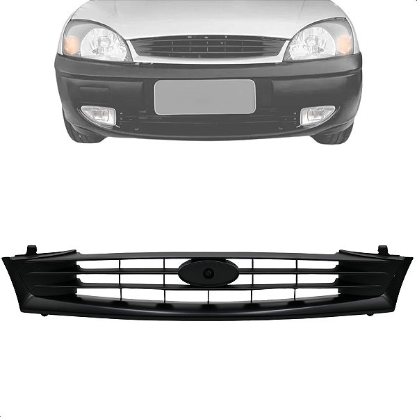 Grade Central Dianteira Fiesta Street 2000 2001 2002 2003 2004 2005 2006