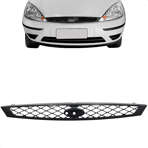 Grade Dianteira Radiador Focus 2003 2004 2005 2006 2007 Preta