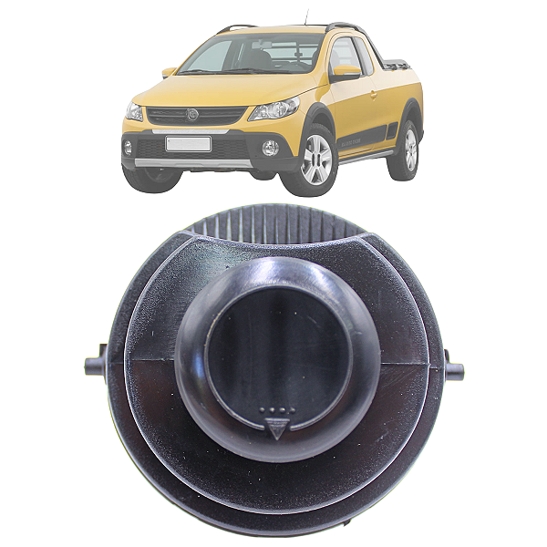 Saida Ar Grade Difusor Gol Parati Saveiro G4 G5 G6 2006 a 2017 Sem Aro