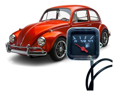 Indicador Marcador Relógio Combustível Fusca 1982 83 84 85 86 87 88 89 Até 1996