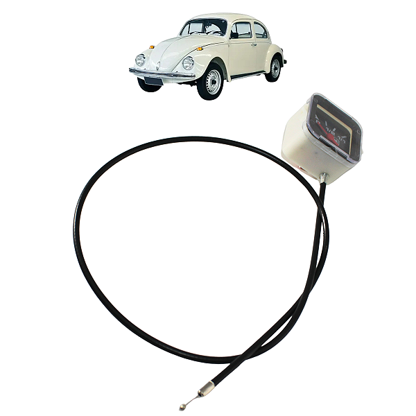 Indicador Marcador Relógio Combustível Fusca 1982 83 84 85 86 87 88 89 Até 1996