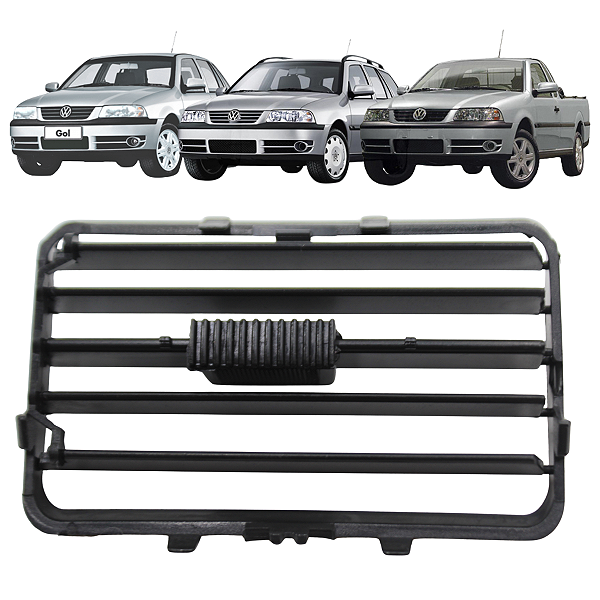 Tela Difusor De Ar Painel Gol Parati Saveiro G3 1999 2000 2001 2002 2003 2004 2005