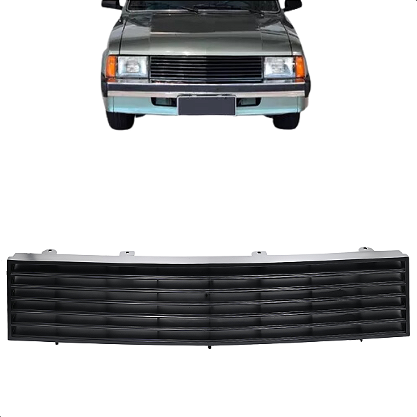 Grade Radiador Chevette 1983 1984 1985 1986 Dianteira Preta
