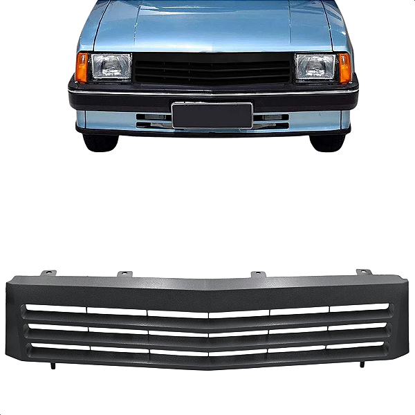 Grade Radiador Chevette 1987 1988 1989 1990 1991 1992 1993 Dianteira Preta