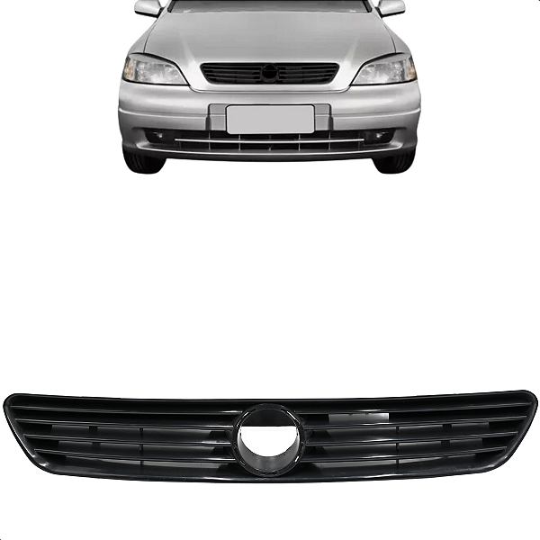 Grade Frontal Radiador Preta Astra 1998 1999 2000 2001 2002