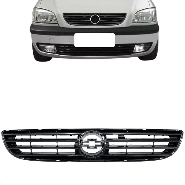 Grade Tela Radiador Zafira 2001 2002 2003 2004 Preto
