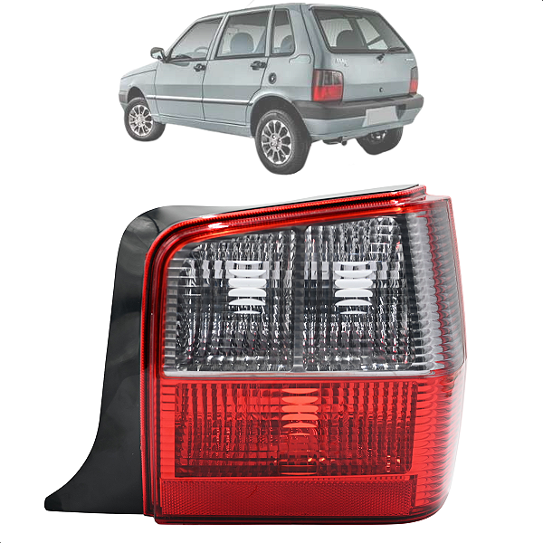 Lanterna Fumê Claro Uno Fire 2004 2005 2006 2007 2008 2009 2010 2011 2012 2013 2014 Traseira