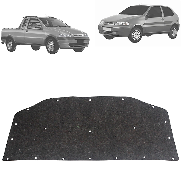 Manta Forro Capo Palio Fire Siena Strada Weekend G2 2001 2002 2003 2004 2005 2006 + Presilha