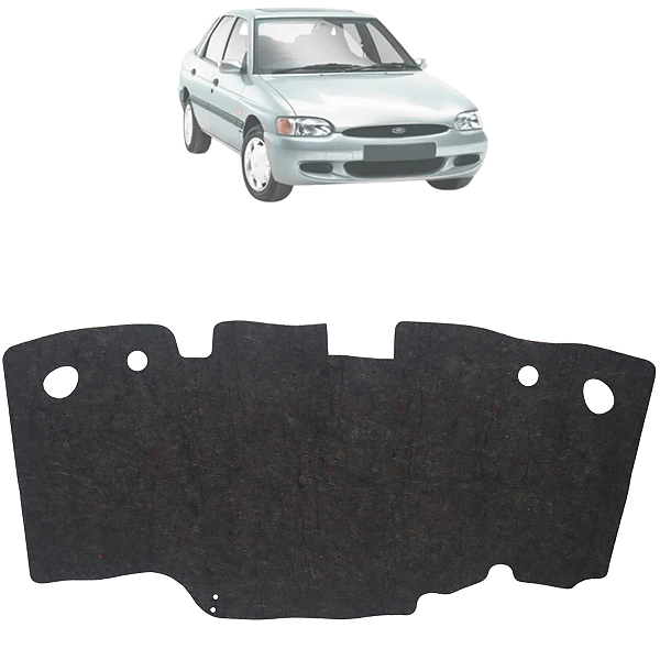 Manta Forro Capo Escort Zetec Sapão Sw 1993 1994 1995 1996 1997 1988 1999 2000 2001 2002 Com Presilha