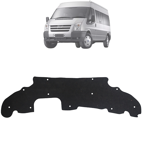 Manta Forro De Capô Transit  2008 2009 2010 2011 2012 2013 2014 + Presilhas