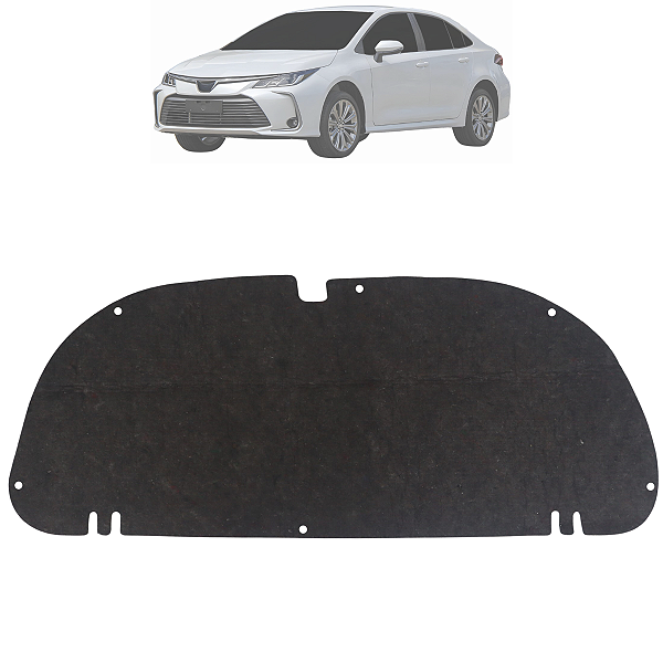 Forro Capô Corolla 2021 2022 2023 Com Presilha