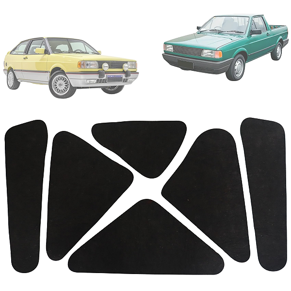 Forração Manta Capo Gol G1 Quadrado Parati Saveiro Voyage 1984 Até 1994 Auto-Colante