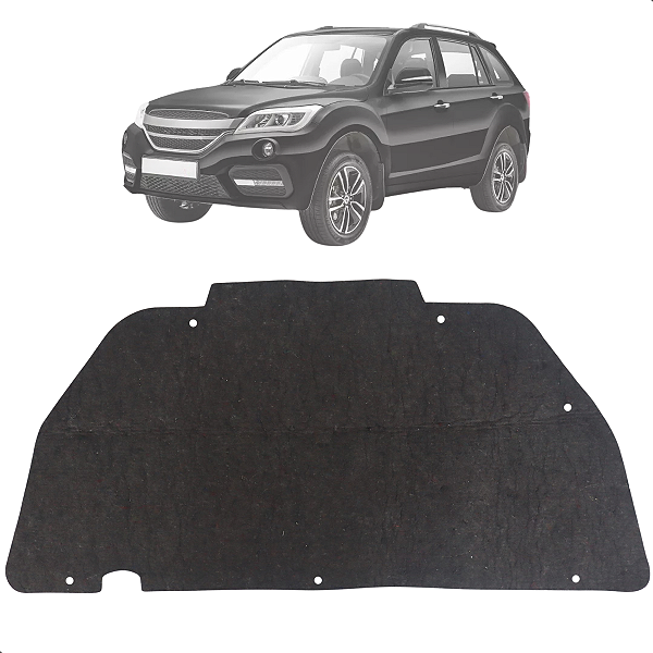 Forro De Capô Lifan X60 2013 2014 2015 2016 2017 2018 2019 Presilhas