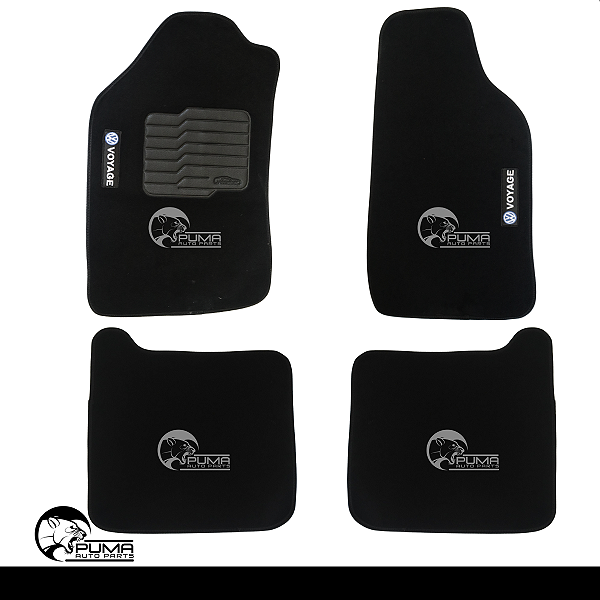 Jogo Tapete Voyage 2009 Até 2019 Preto