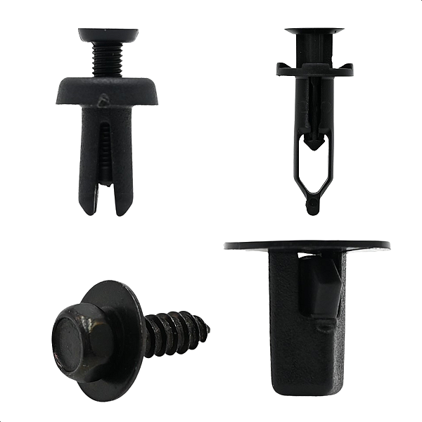 Kit 12 Presilha Parachoque Traseiro Etios Sedan 2012 13 14 15 16 17 a 2021