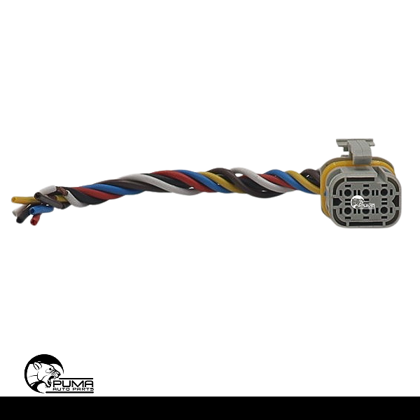 Chicote 6 Vias Lanterna Luz Traseira Scania