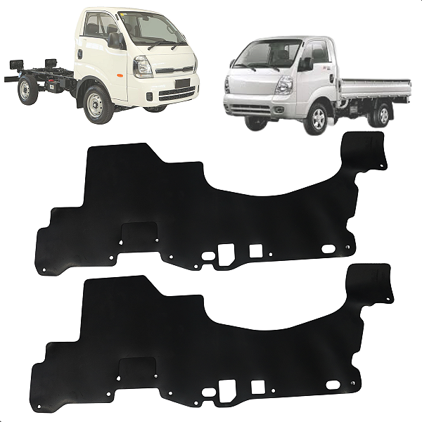 Par Guarda Pó Lama Caixa Roda Bongo K2500/K2700 + Presilhas