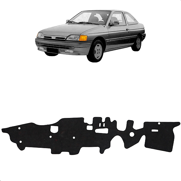 Forro Revestimento Parede Corta Fogo Escort 1993 1994 1995 1996