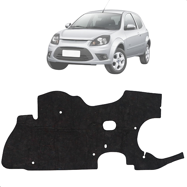Forro Manta Parede Corta Fogo Motor Ford Ka 2008 Até 2014