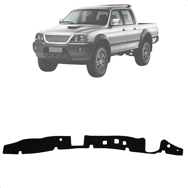 Forro Revestimento Manta Corta Fogo Motor L200 2003 2004 2005 2006 2007 2008 2009 2010 2011 2012