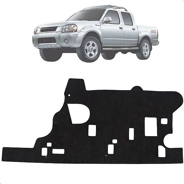 Manta Corta Fogo Parede Motor Frontier 2002 2003 2004 2005 2006 2007
