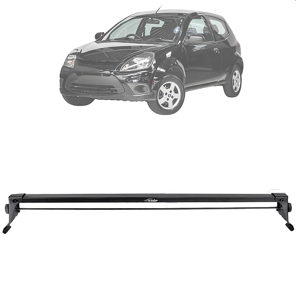 Rack Travessa De Teto Bagageiro Ford Ka 2008 2009 2010 2011 2012 2013 Fixação Na Porta