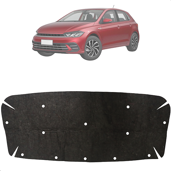 Manta Forro Do Capô Novo Polo 2023 2024 Com Presilhas