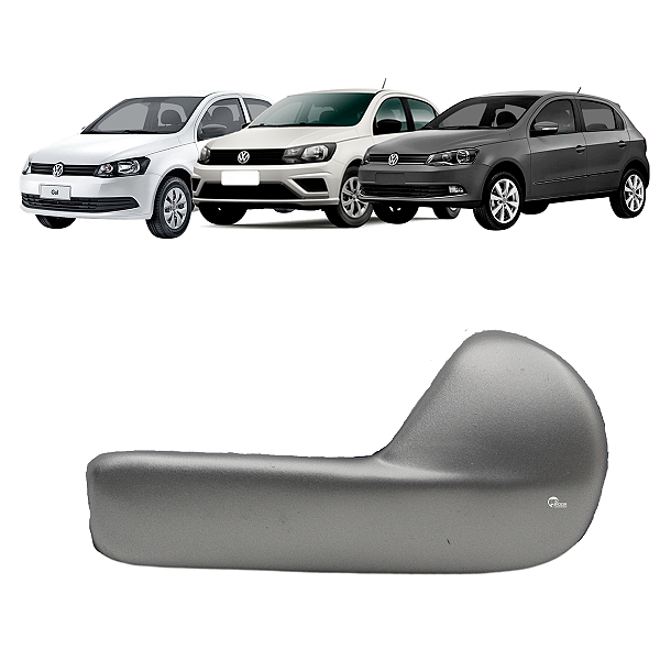 Gatilho Maçaneta Interna da Porta Gol Saveiro Voyage Grafite 2009 2010 2011 2012 2013 2014 2015 2016 2017 2018