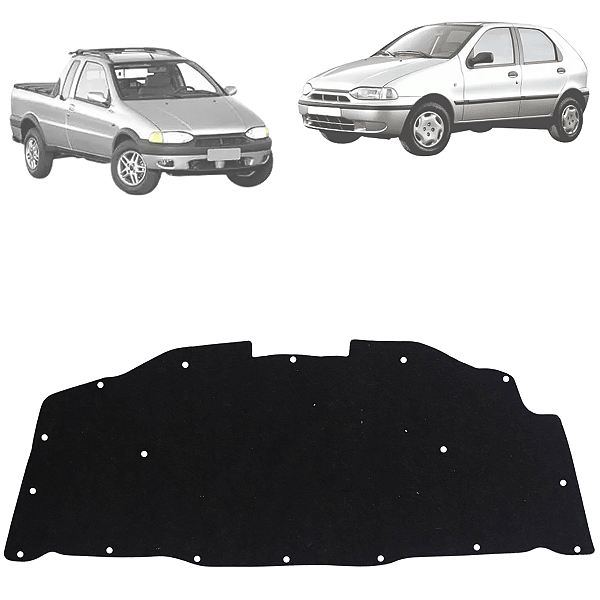 Manta Forro De Capô Palio Siena Strada Weekend 1995 1996 1997 98 1999 2000 Presilha