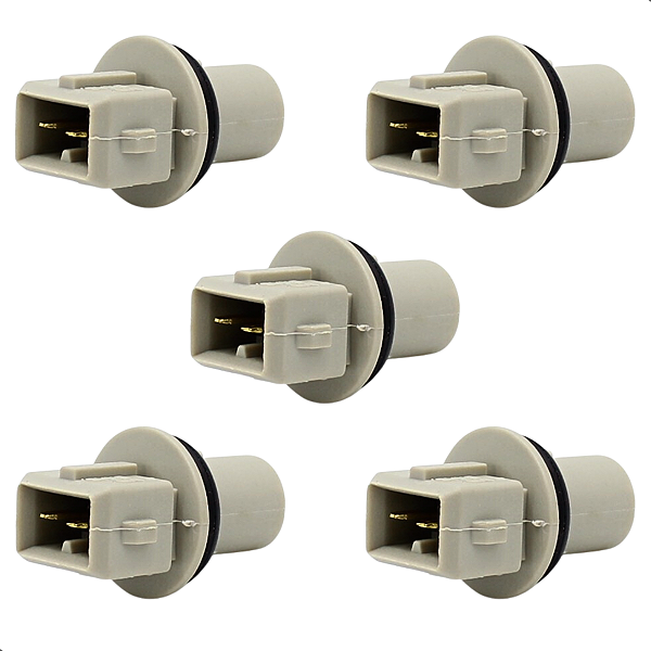 Kit 5 Soquetes Da Lâmpada Globo Ótico Gol Logus Pointer Saveiro Constellation
