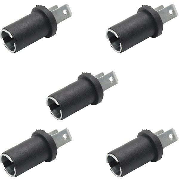 Kit 5 Soquetes Isolado Com Lamina Para Painel Mercedes-Benz Caminhão Ônibus Trator Volvo Ônibus Scania Caminhão