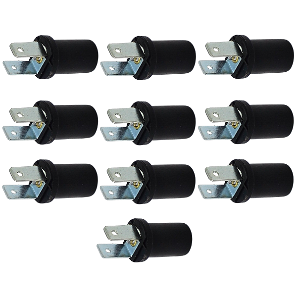 Kit 10 Soquetes Isolado Com Lamina Para Painel Mercedes-Benz Caminhão Ônibus Trator Volvo Ônibus Scania Caminhão