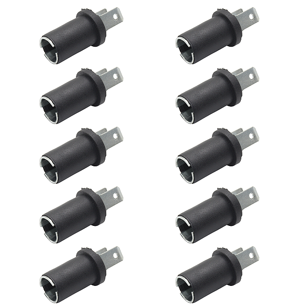 Kit 10 Soquetes Isolado Com Lamina Para Painel Mercedes-Benz Caminhão Ônibus Trator Volvo Ônibus Scania Caminhão