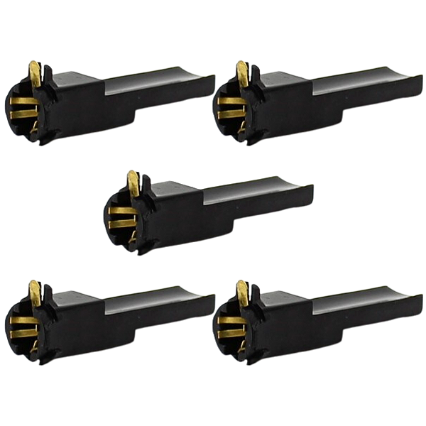 Kit 5 Soquetes Luz De Painel Longo VW Fusca Kombi Brasilia Variant Volvo