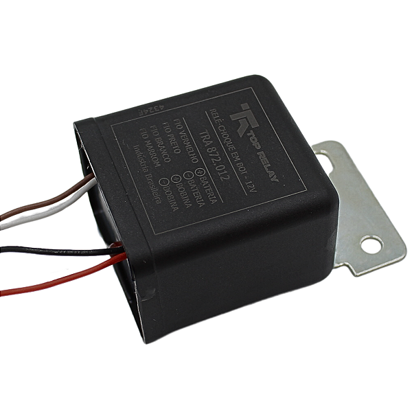 Rele Módulo Choque Em Boi Transporte Gado 12v C/ Suporte