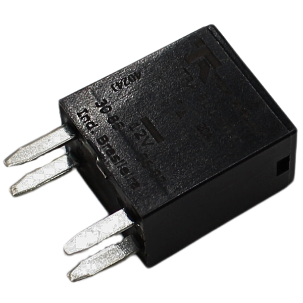 Rele Auxiliar 4 Terminais 12v 20a S/suporte agulha