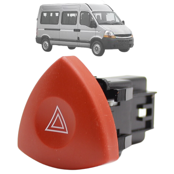 Botao Interruptor Pisca Alerta Renault Master Emergência