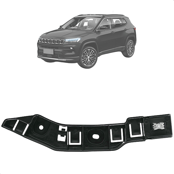 Guia Para Choque Dianteiro Esquerdo Compass 2016 2017 2018 2019 2020