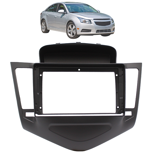 Moldura Painel Central Multimidia 9 Polegadas Cruze 2011 2012 2013