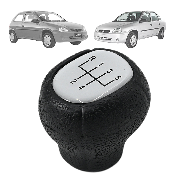 Manopla Bola De Câmbio Corsa Hatch 1994 Até 1999 Corsa Sedan 1995 Até 1999