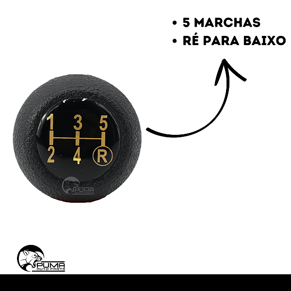 Manopla Bola De Câmbio S10 1995 Até 2000