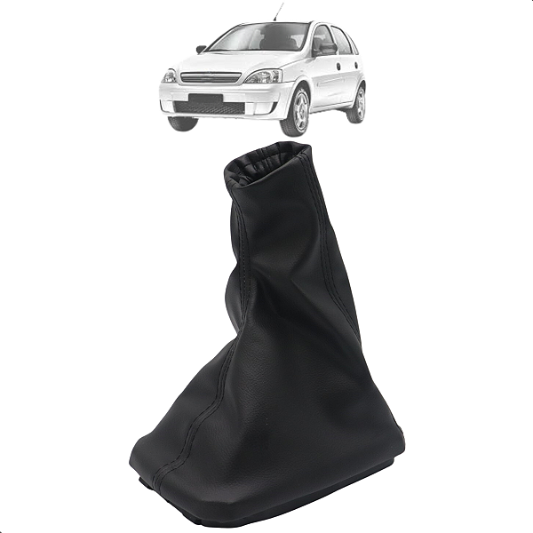 Coifa Câmbio Corsa 1994 Até 2012 Meriva 2002 Até 2012 Preto