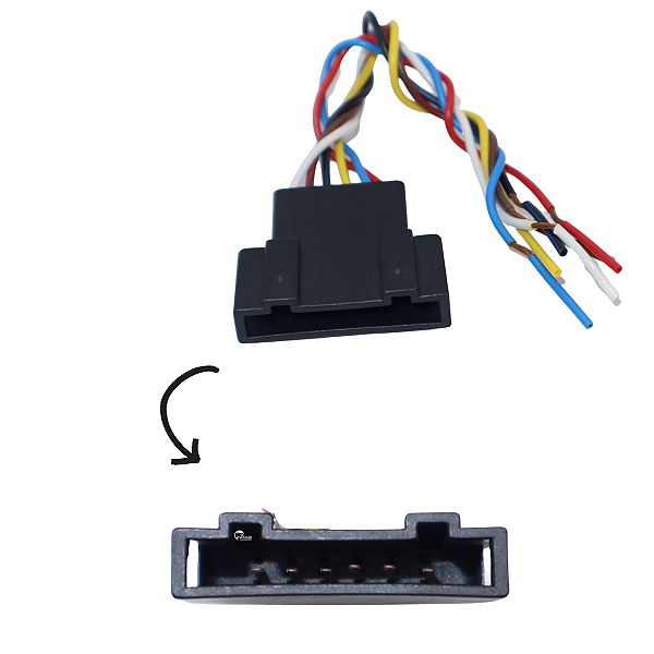 Chicote Acelerador Eletrônico Macho Volkswagen Gol G5 Fox  Polo Parati Golf