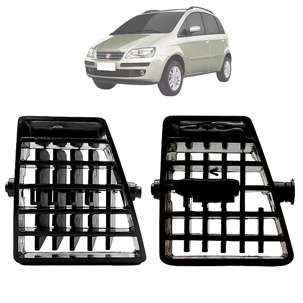 Par Difusor De Ar Lateral Idea 2006 Até 2010