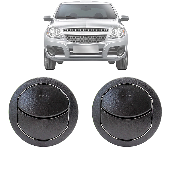 Par Difusor De Ar Preto Agile Montana 2011 Até 2021