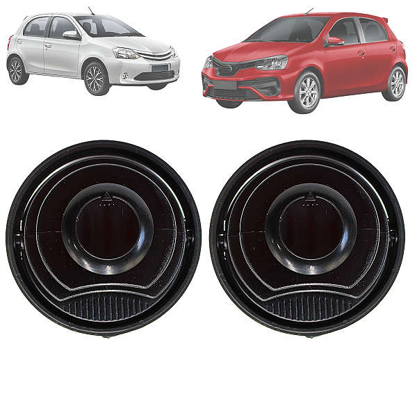 Par Difusor Saída De Ar Etios Lateral Central 2013 14 15 16 Até 2021