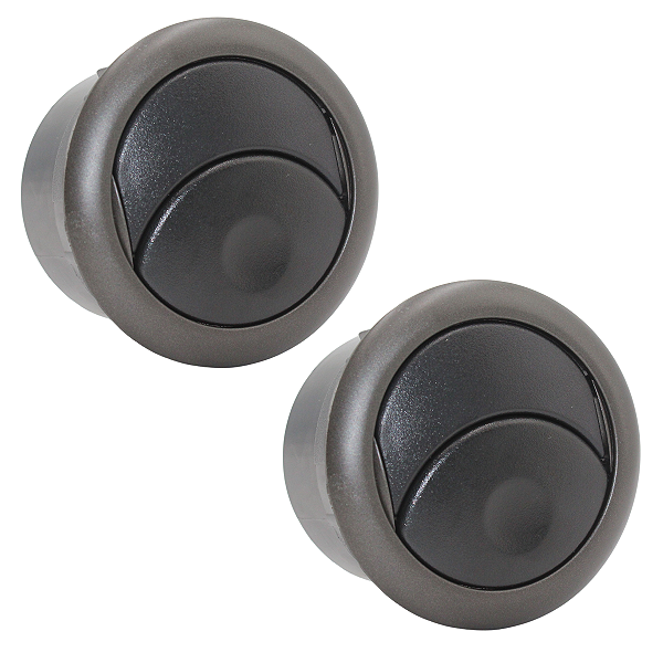 Par Difusor De Ar Grafite Logan Sandero 2007 Até 2014 Duster 2011 Até 2015