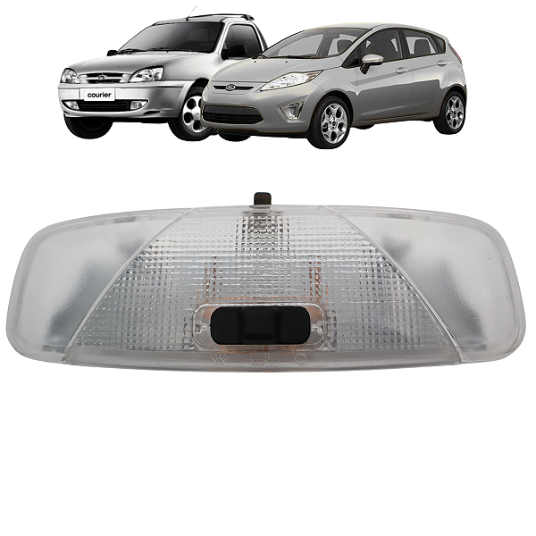 Lanterna Luz Teto Fiesta 2007 Até 2013 Courier 2010 Até 2013 Fresada