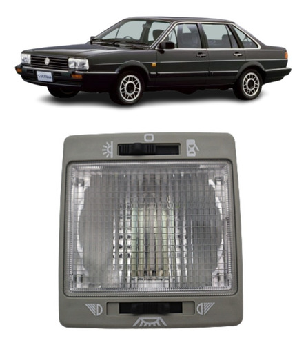 Lanterna De Teto Santana Quantum Royale 1991 Até 2002  Gol Voyage Parati Saveiro 1987 Até 1996 Direcionador